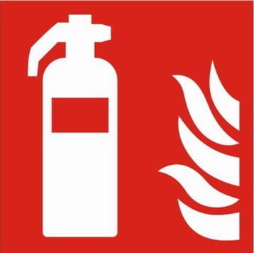 Fire Extinguisher sign