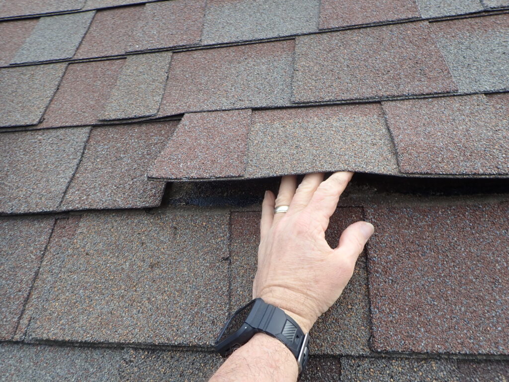roof inspection, shingles
