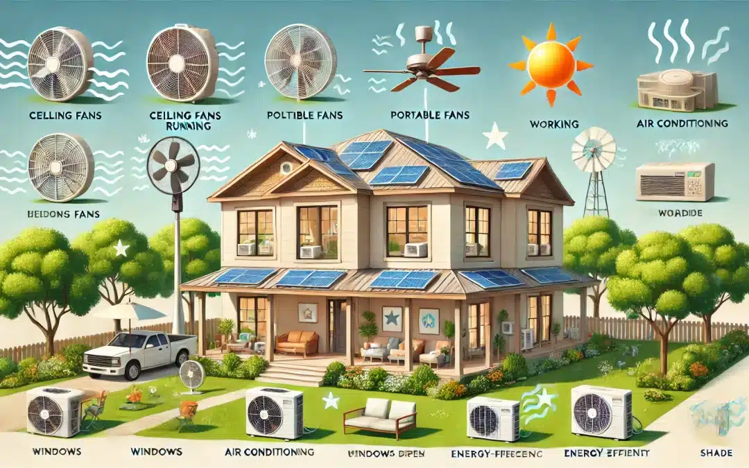 how to keep house cool in hot weather